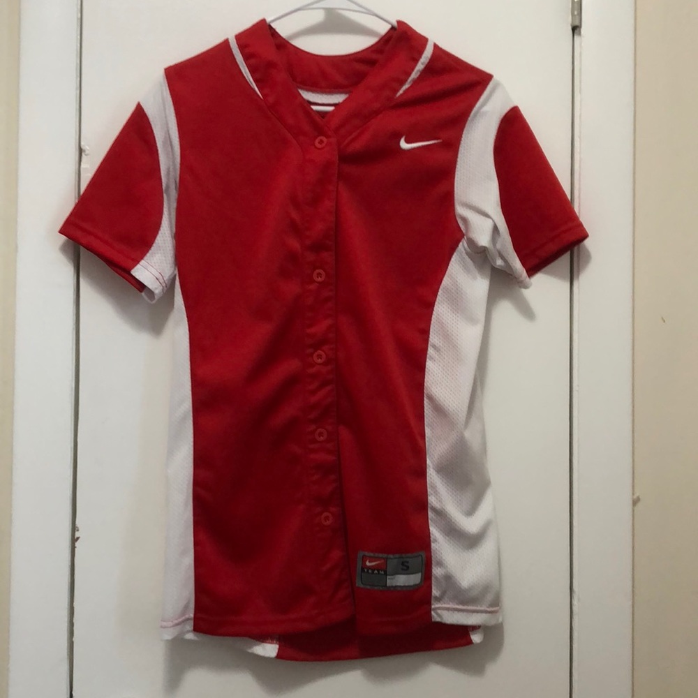 Nike Team Vapor Full Button Jersey